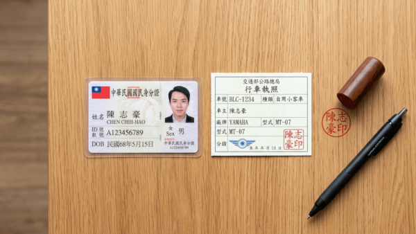 2026 機車過戶懶人包，身分證、行照與強制險效期等監理站規定之過戶必備資料清單。