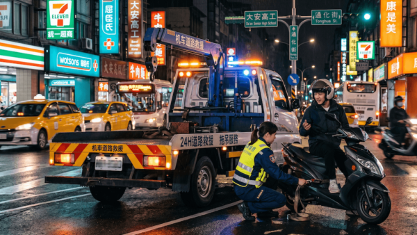 雙北機車道路救援服務，中永和與板橋地區機車發不動、故障現場排除與托吊須知。