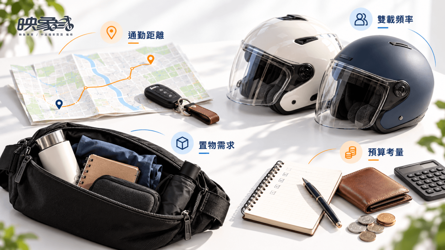 選擇 150cc 水冷機車可從通勤距離、雙載頻率、置物需求與預算一起評估
